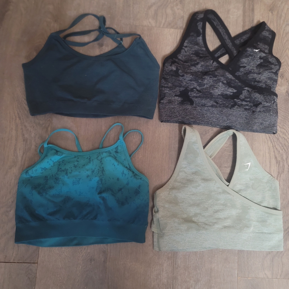 AYBL Women's Crop Tops - Black, Teal, Green